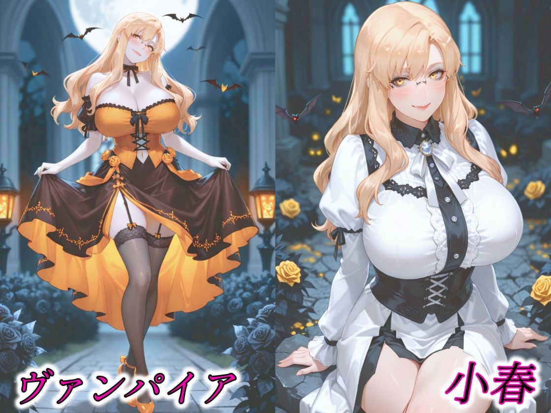 京香・結花・小春 Halloween Collection ヴァンパイア＆ホラーウェディング サンプル3ページ目