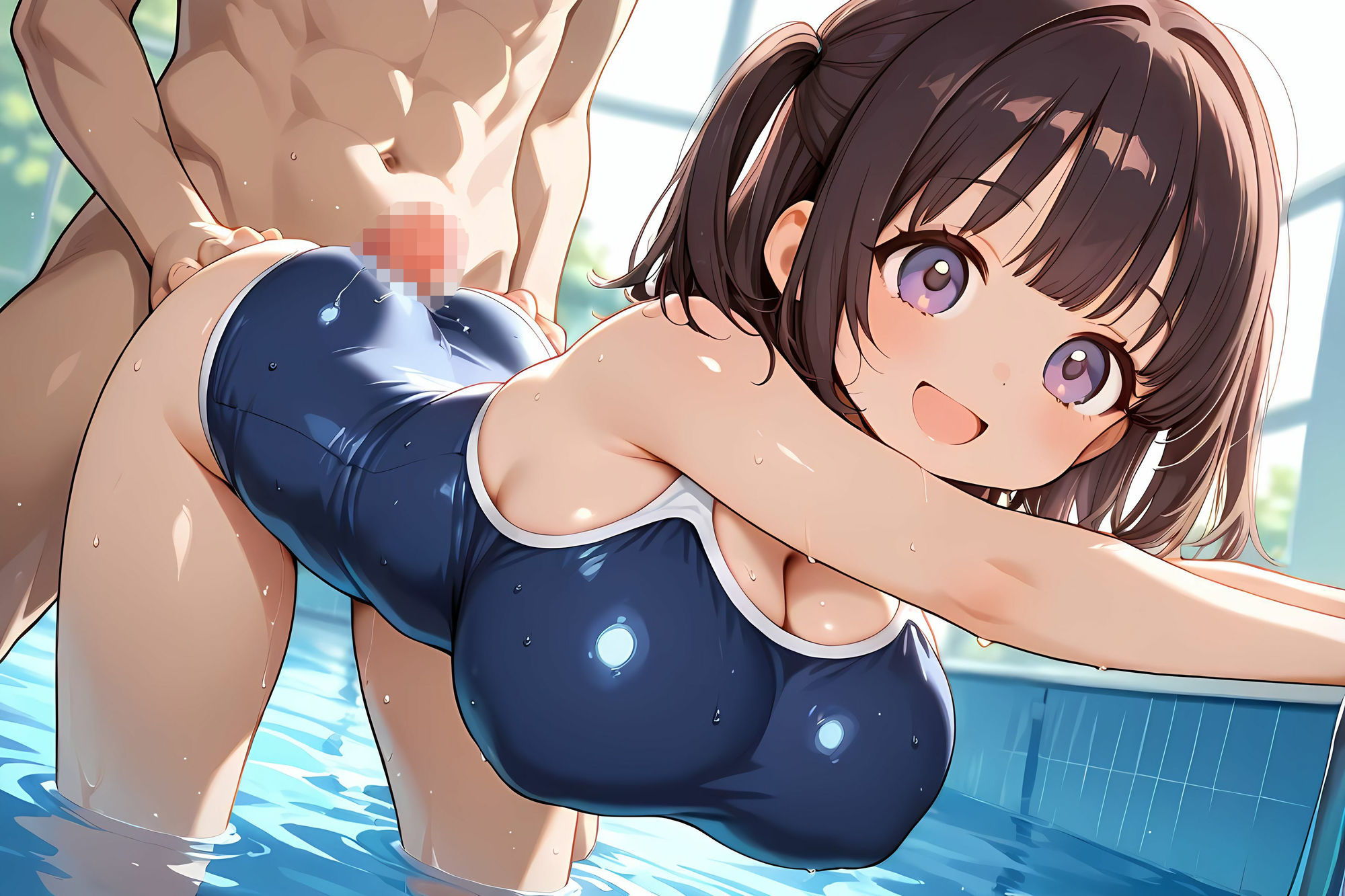 巨乳の妹とクラスメイト「みんな一緒にエッチしよ」 サンプル6ページ目