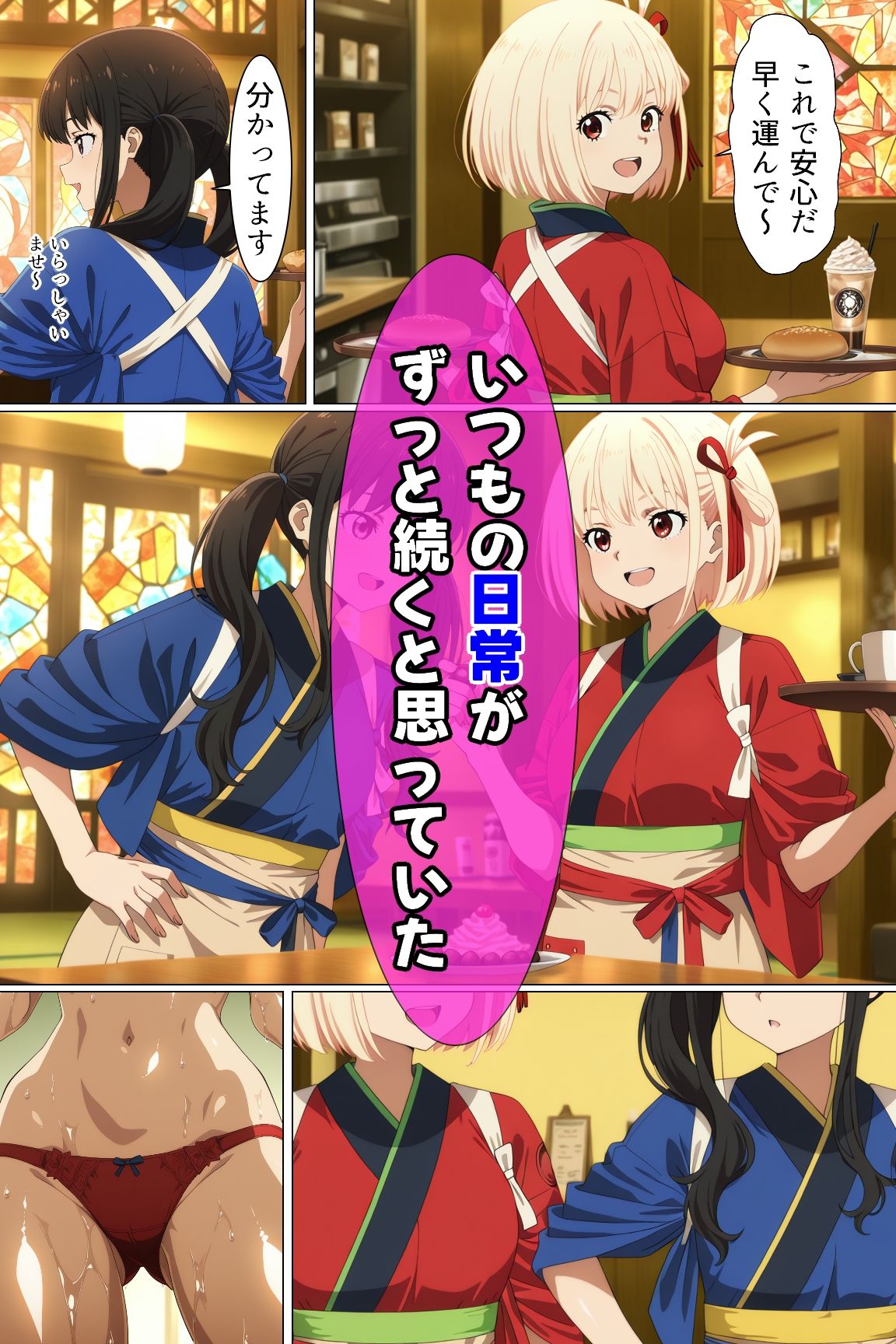 女エージェントたちのエッチな裏側 サンプル1ページ目