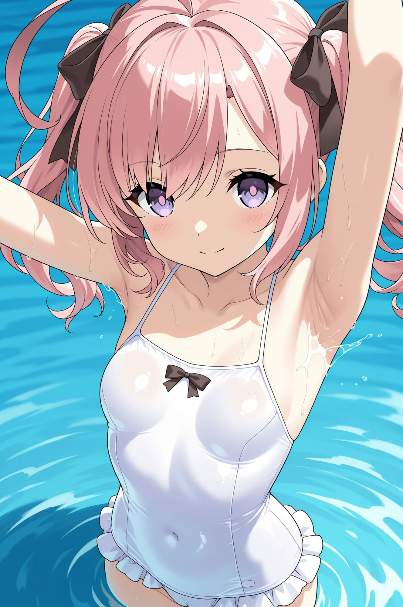 虹かけ誌  アズールレーン  イラスト集9 サラトガ    指揮官。サラトガは対魔忍ではありません サンプル6ページ目