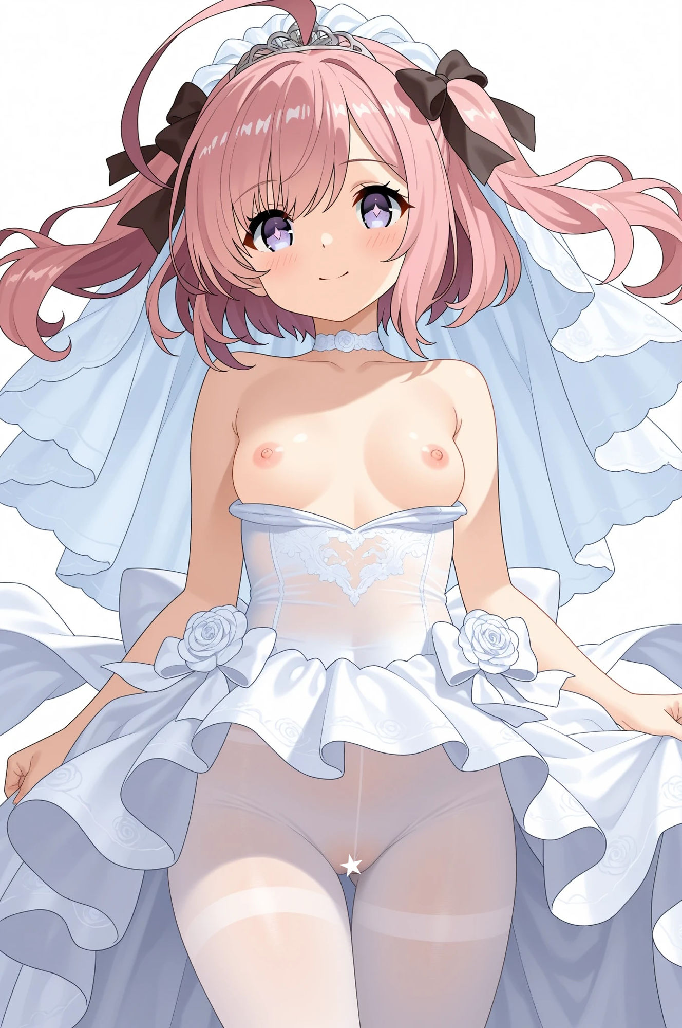 虹かけ誌  アズールレーン  イラスト集9 サラトガ    指揮官。サラトガは対魔忍ではありません サンプル10ページ目