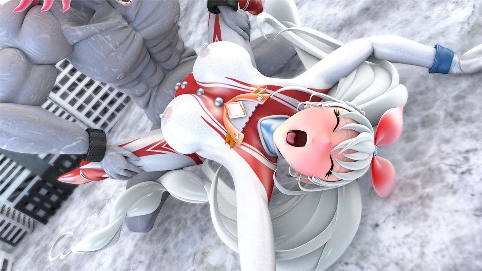 光の女神メロディナVSユニコーン星人その2 サンプル4ページ目