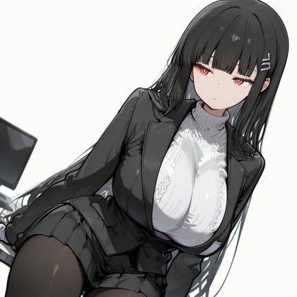 調月リオ/Tsukatsuki Rio - デフォルト衣装/Default outfit サンプル1ページ目