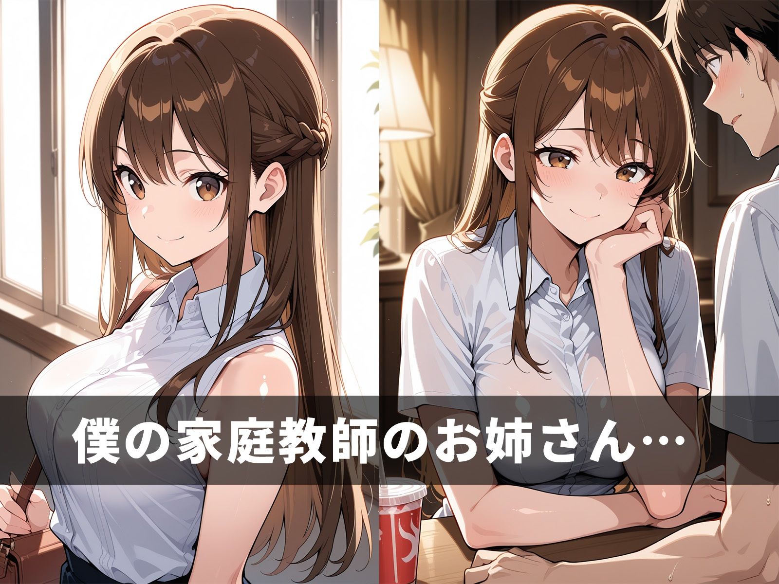 僕の家庭教師はHな女子大生優しく生ハメ筆おろし サンプル2ページ目