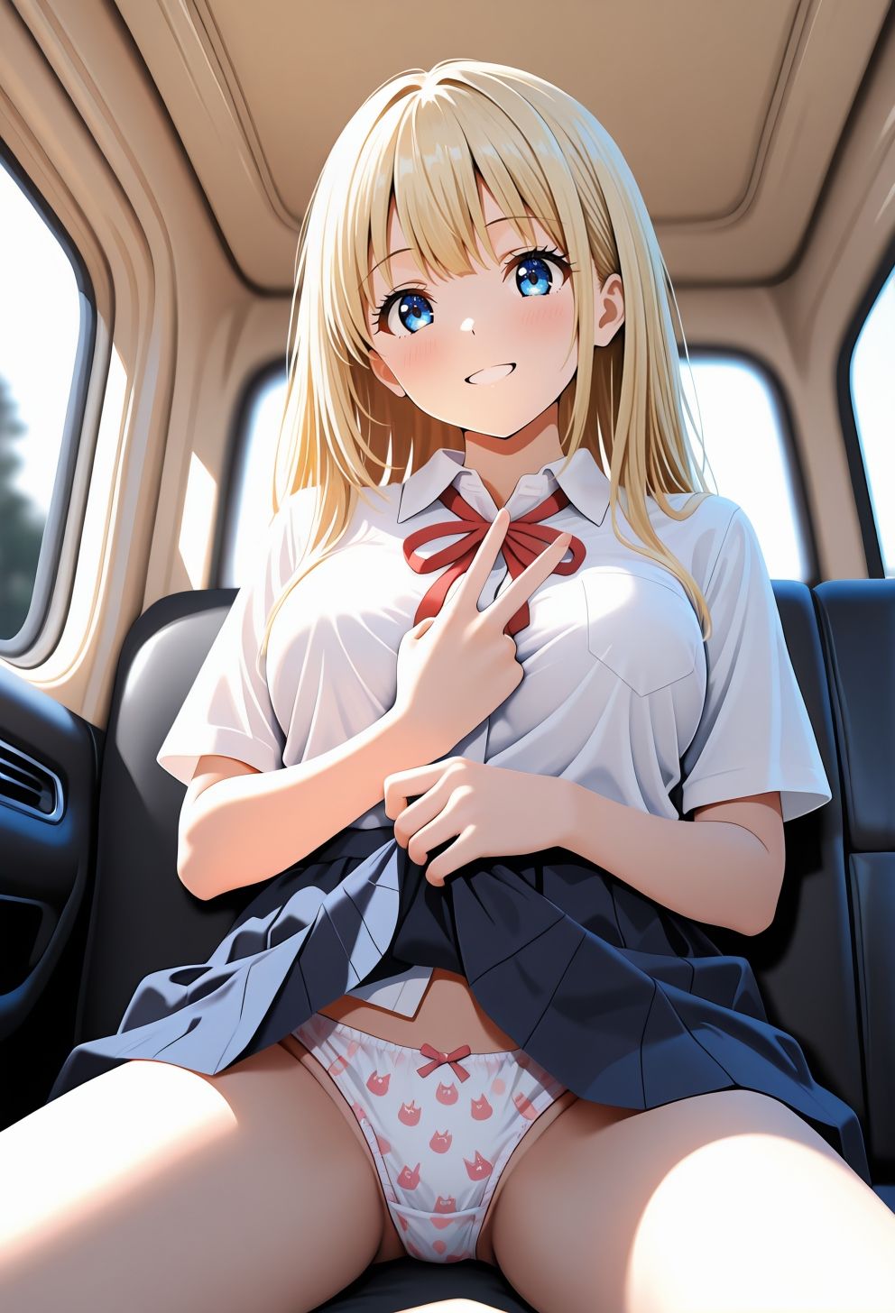 ギャルの彼女といちゃいちゃ温泉旅行！くるまでも、ふろでも、ベッドでも、エッチしすぎた二日間 サンプル4ページ目