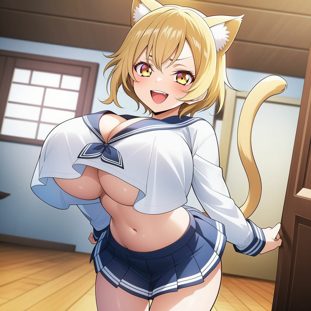 もっと大きくなりたくて異世界から転移して来たケットシー_出会い編 サンプル8ページ目
