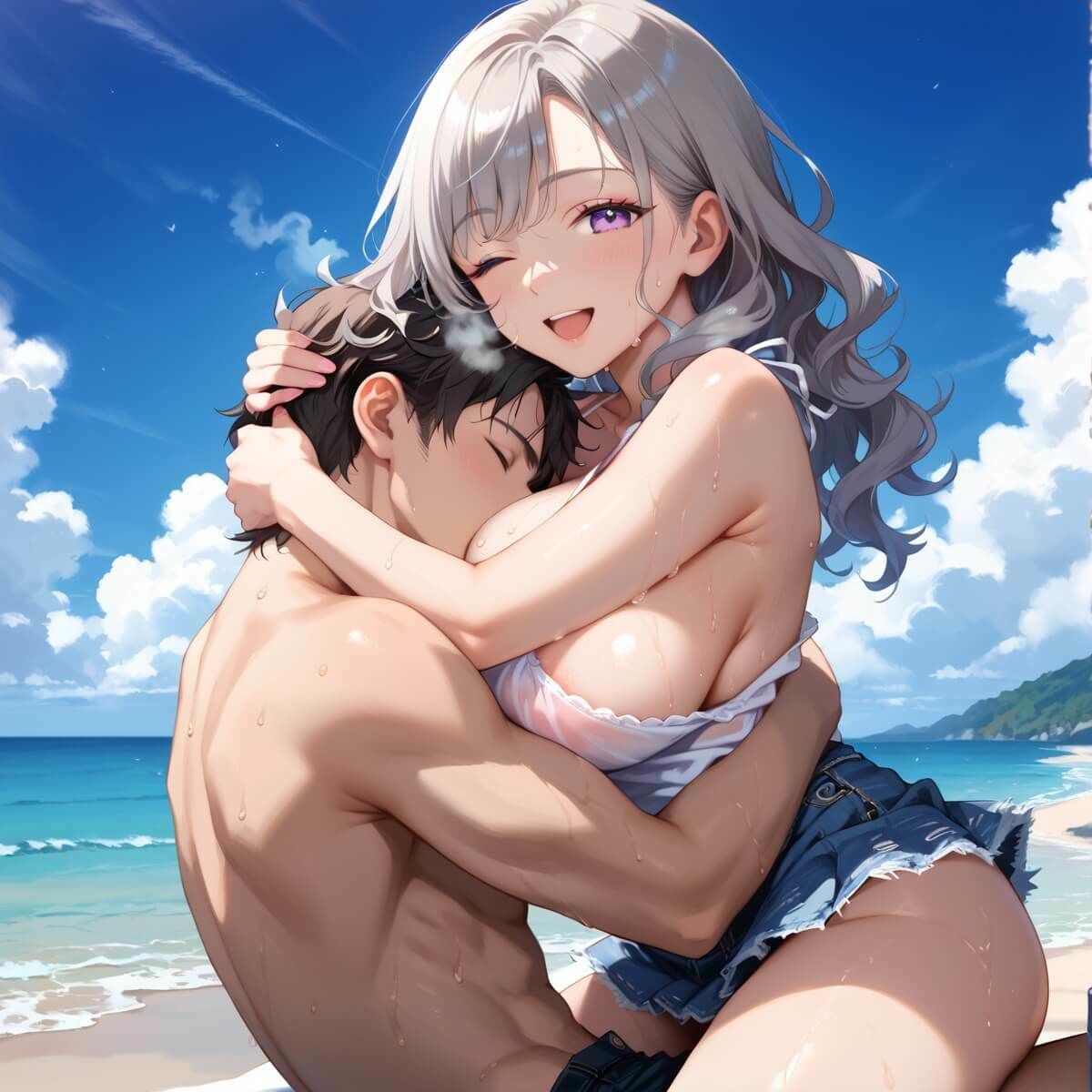 お色気お姉さんとエッチな海の家〜合法パフパフパンパンのお店〜【厳選CG220枚収録】 サンプル8ページ目