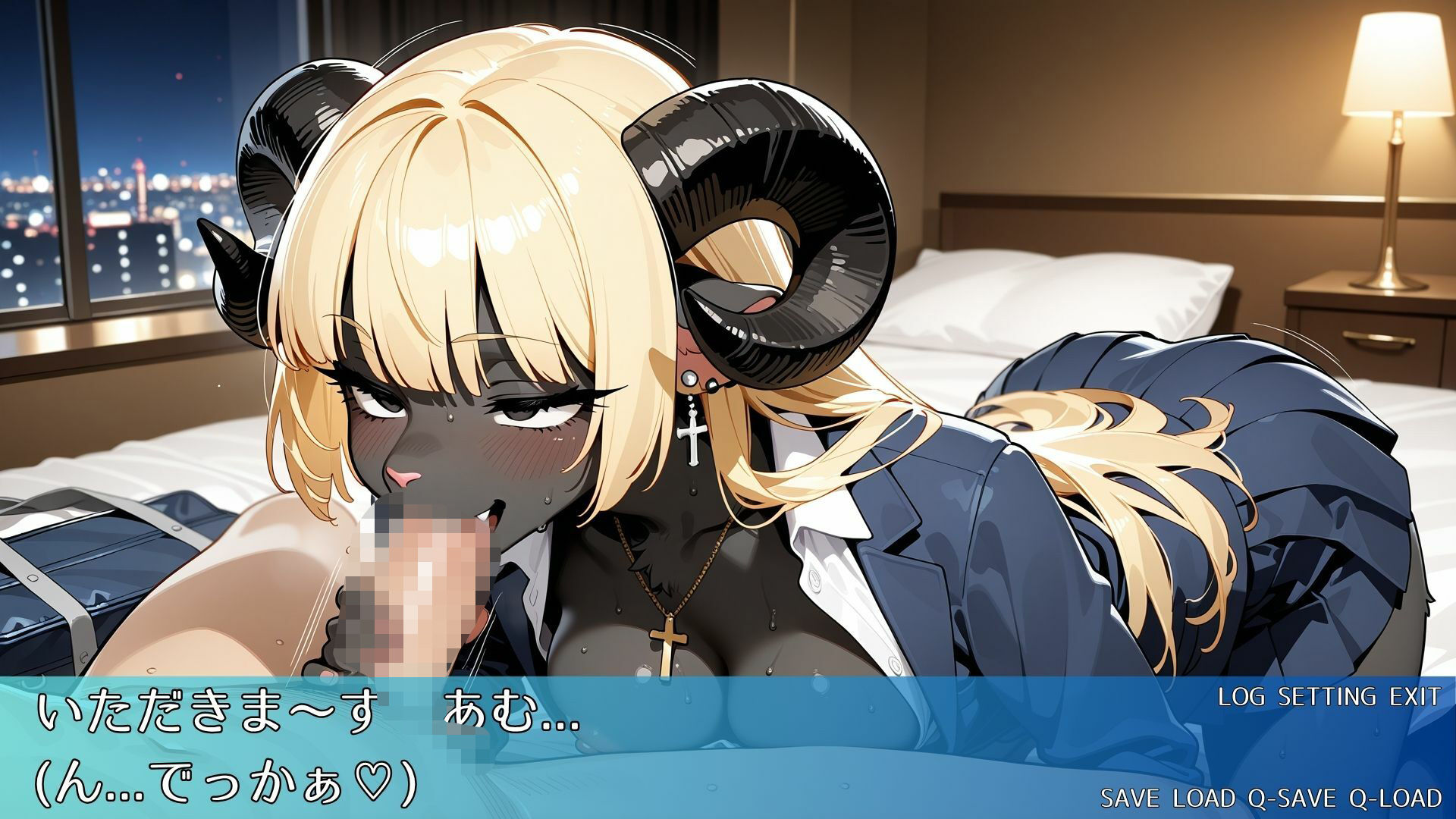 黒ヒツジちゃんがお小遣い稼ぎを頑張るCG集 サンプル3ページ目