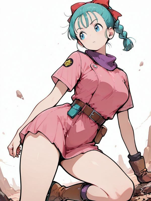 ブルマ/Bulma - ピンクドレス/ pink dress サンプル1ページ目