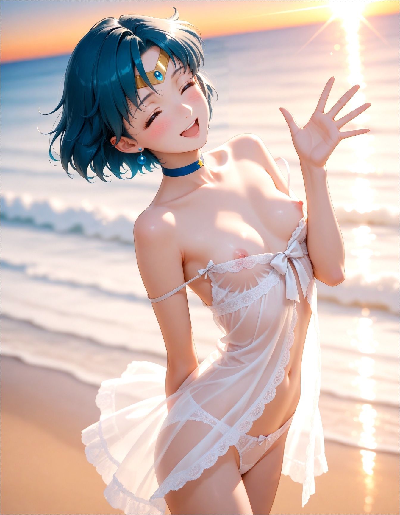 セーラーマーキュリー☆写真集 サンプル5ページ目