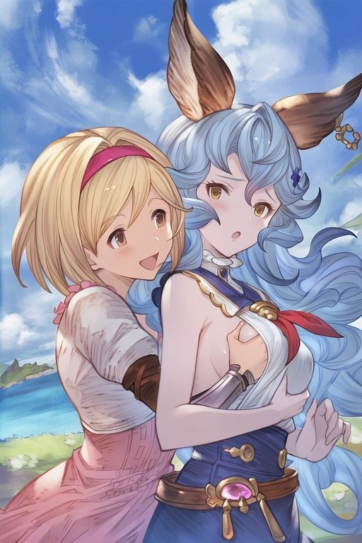 グラブル 11年間でCG回収されてたジータちゃんとエッチな仲間たち サンプル6ページ目