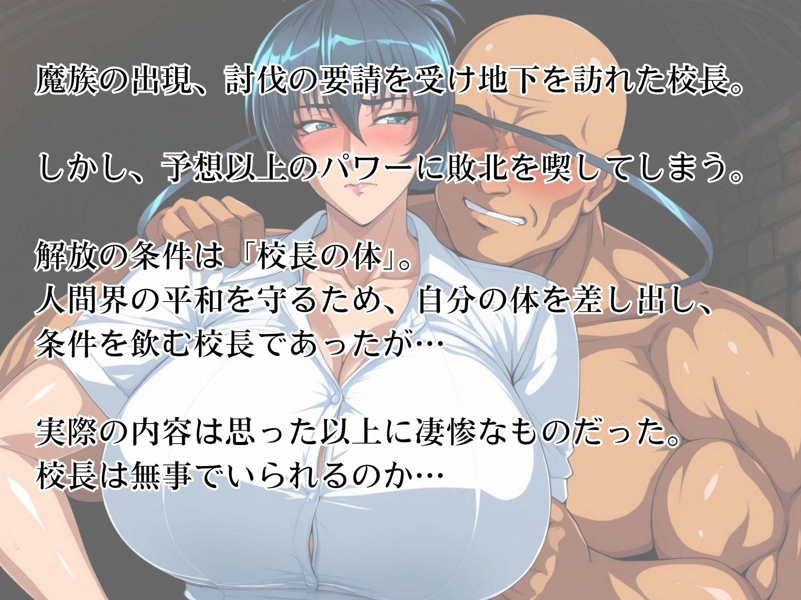 【アクメ】学園の校長が魔族の調査に行って中出しされる サンプル2ページ目