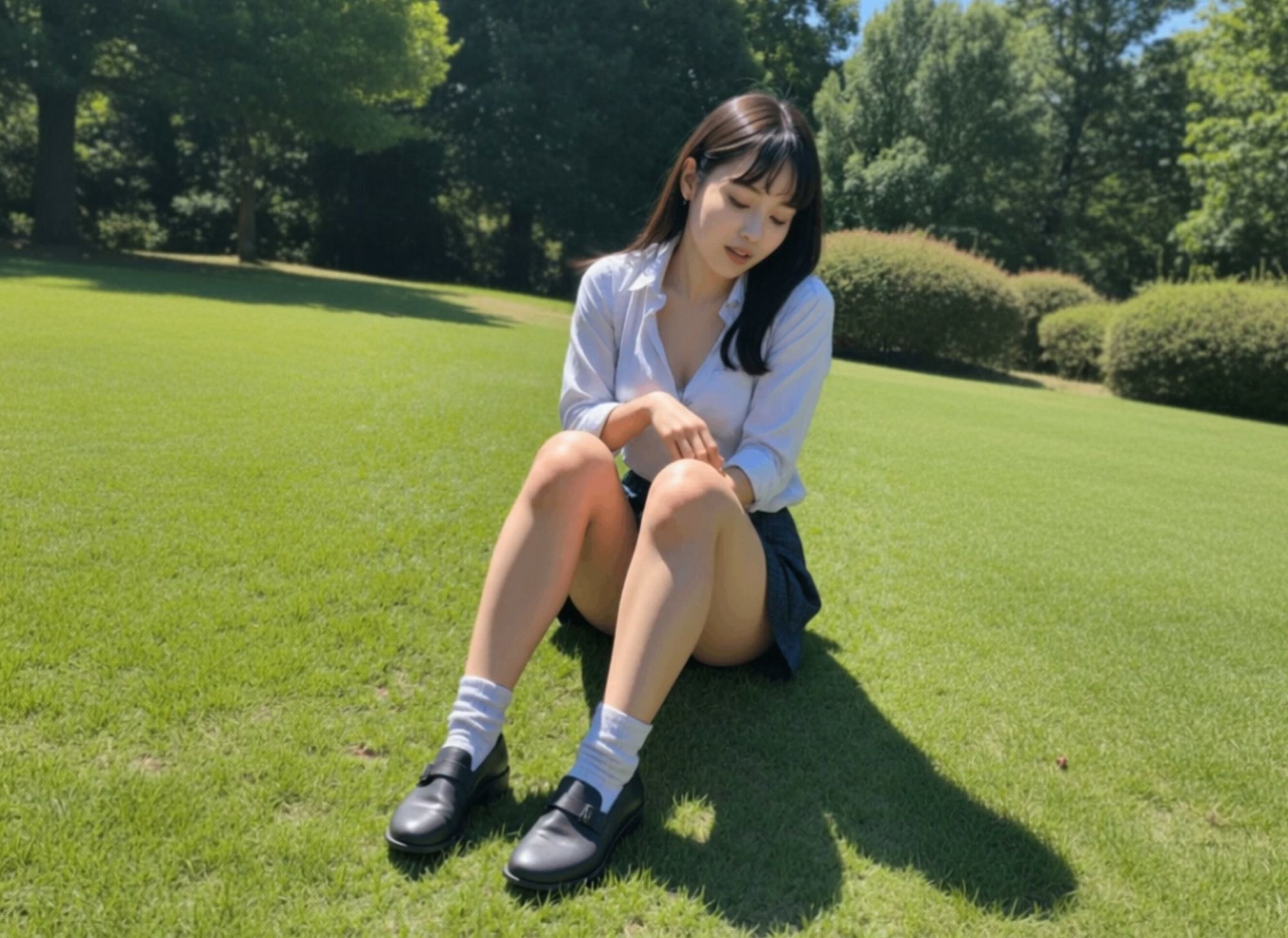青チェックスカートのJKの動画 サンプル2ページ目