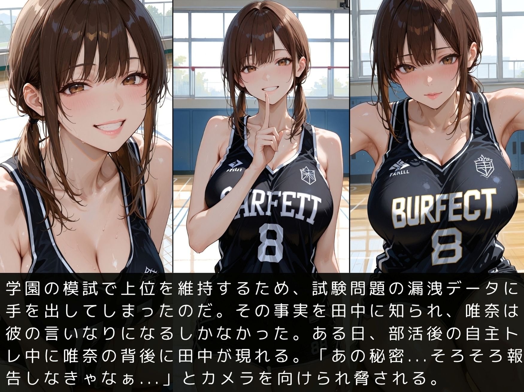 放課後の性指導 〜瀬戸唯奈の禁断の記録〜部活編 サンプル4ページ目