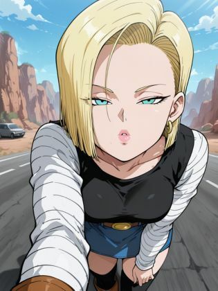 人造人間18号/ Android 18 - デニムスカート/ denim skirt サンプル2ページ目