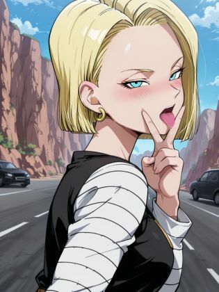 人造人間18号/ Android 18 - デニムスカート/ denim skirt サンプル3ページ目