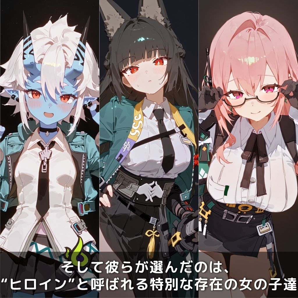 快楽生命体の触手で某大都市ファンタジーアクションRPGのヒロイン達がイッてもイッてもオマンコを無限にグボグボほじくられ壊れるまでイカされるお話【ZZZ/対ホロウ6課編】総集編 サンプル2ページ目