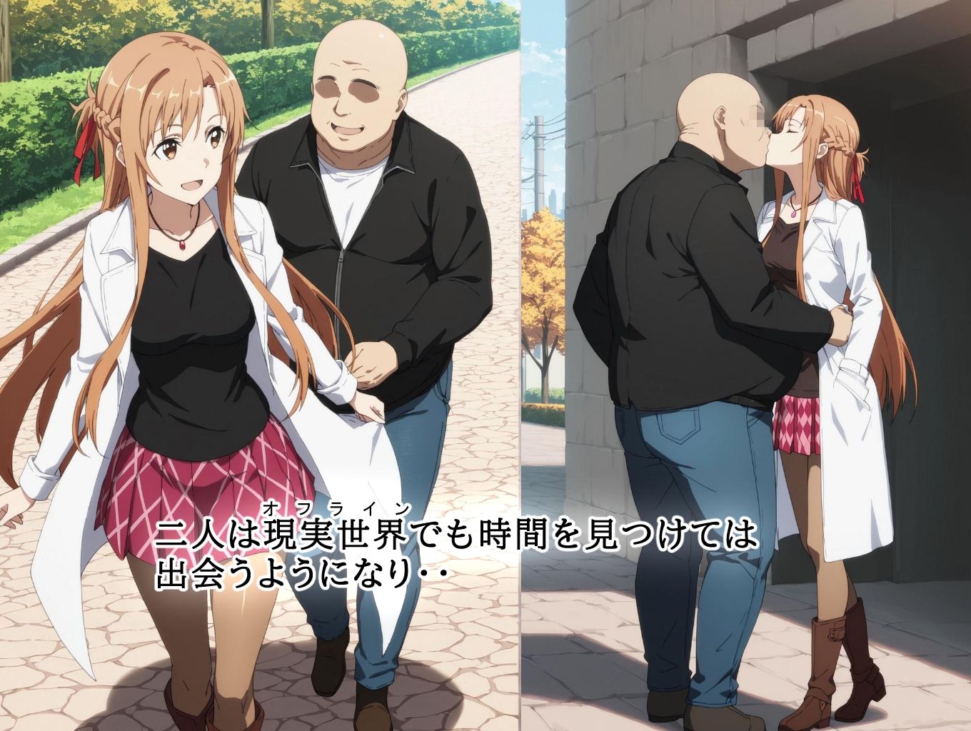 この後、ゲームで出会ったおじさんと濃厚なセックスをしました。 サンプル4ページ目