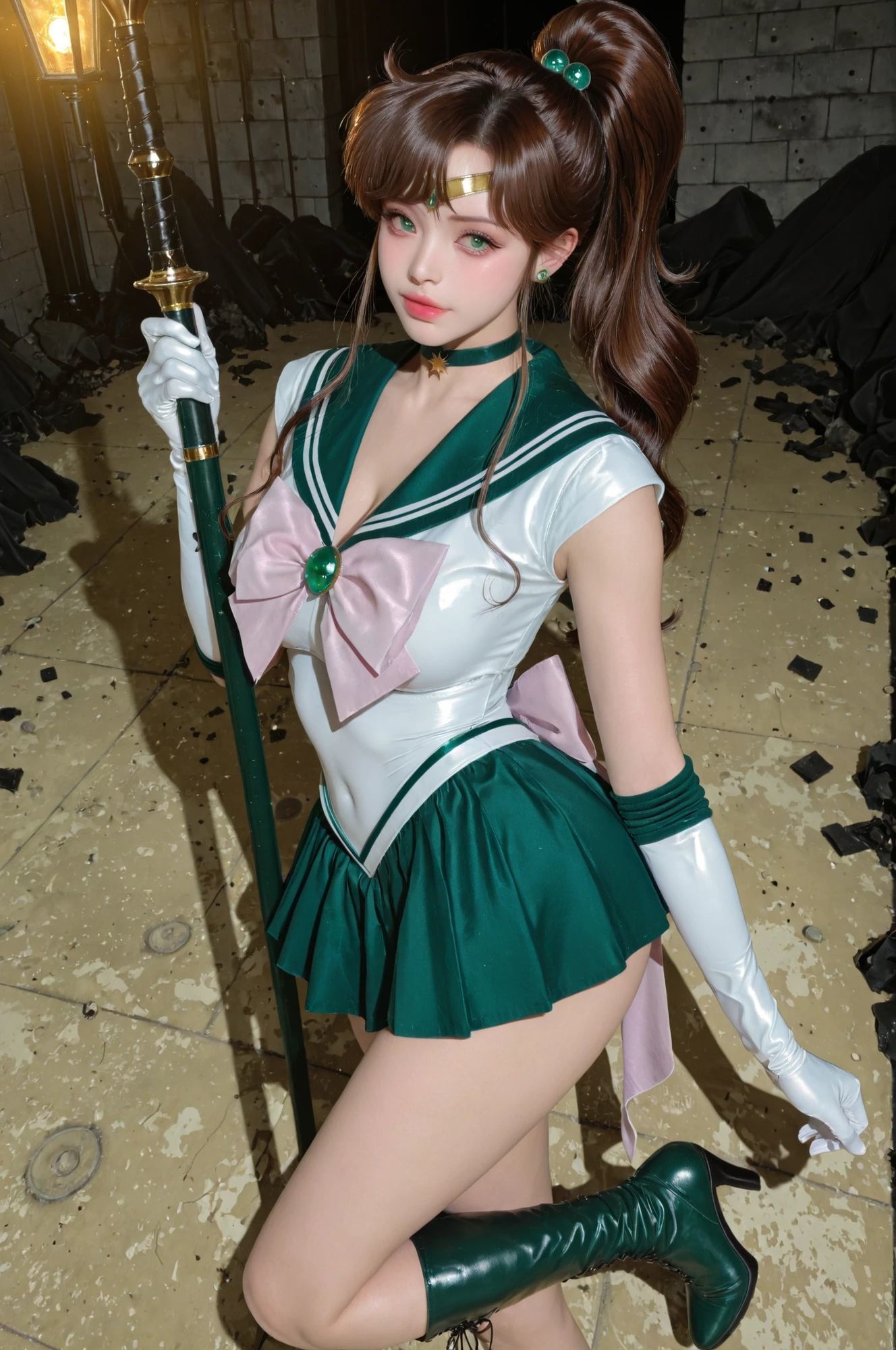 三人の美少女戦士 サンプル3ページ目
