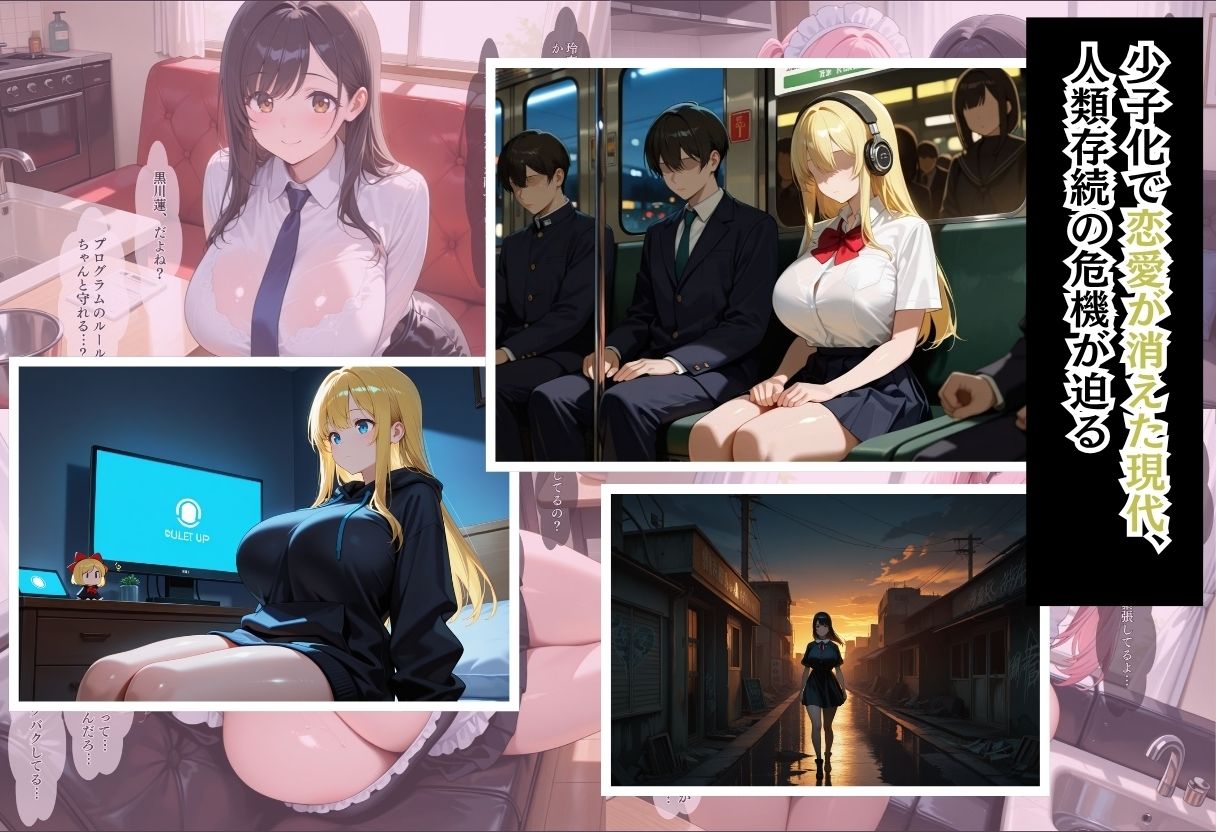 性実習プログラムーセックスが義務教育になった話〜メイドとOLの競争愛編〜 サンプル1ページ目