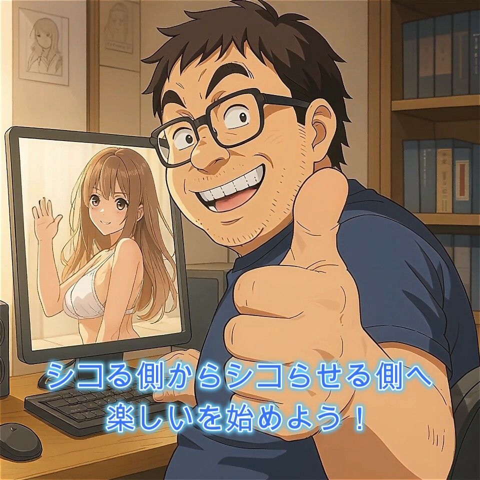 エロいおっさんが楽しく学ぶ動画編集 1 サンプル7ページ目