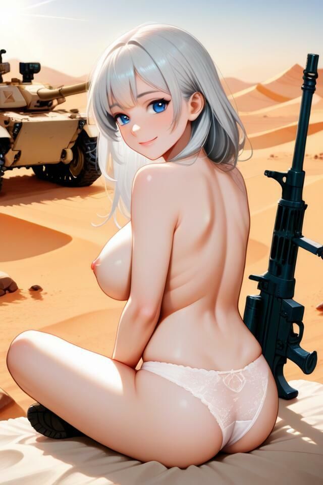 きっと見つかるあなたの1枚 砂漠の巨乳美女兵士 サンプル8ページ目