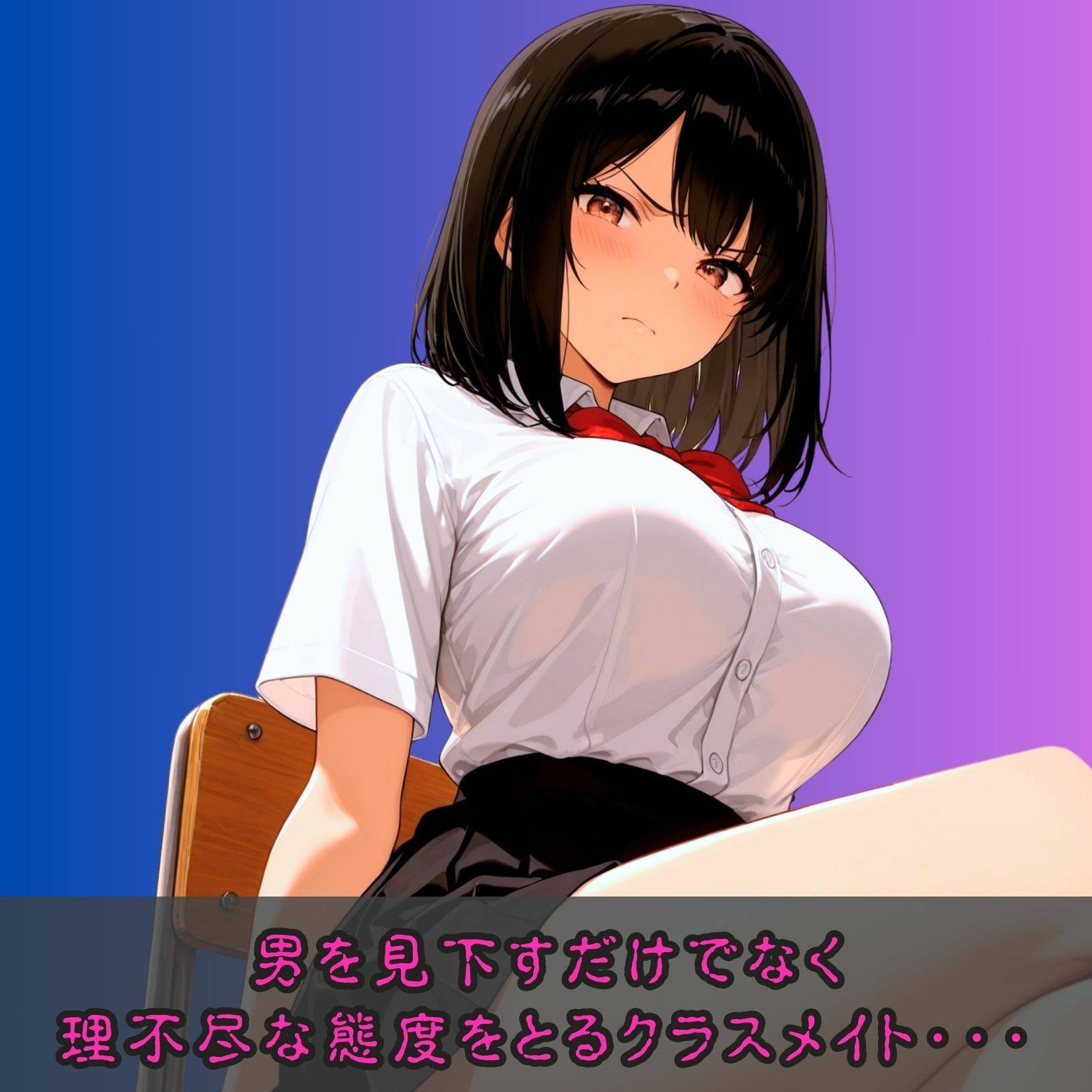 女子校生催●服従〜男を見下すクラスメイトに正義の鉄槌〜 サンプル2ページ目