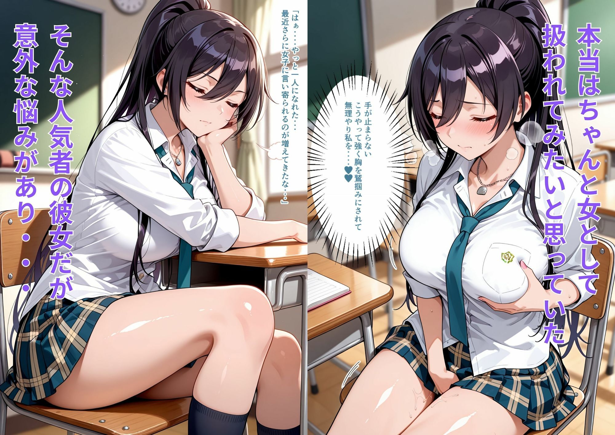 王子様の秘め事  私だって本当はメスなんだからっ サンプル2ページ目