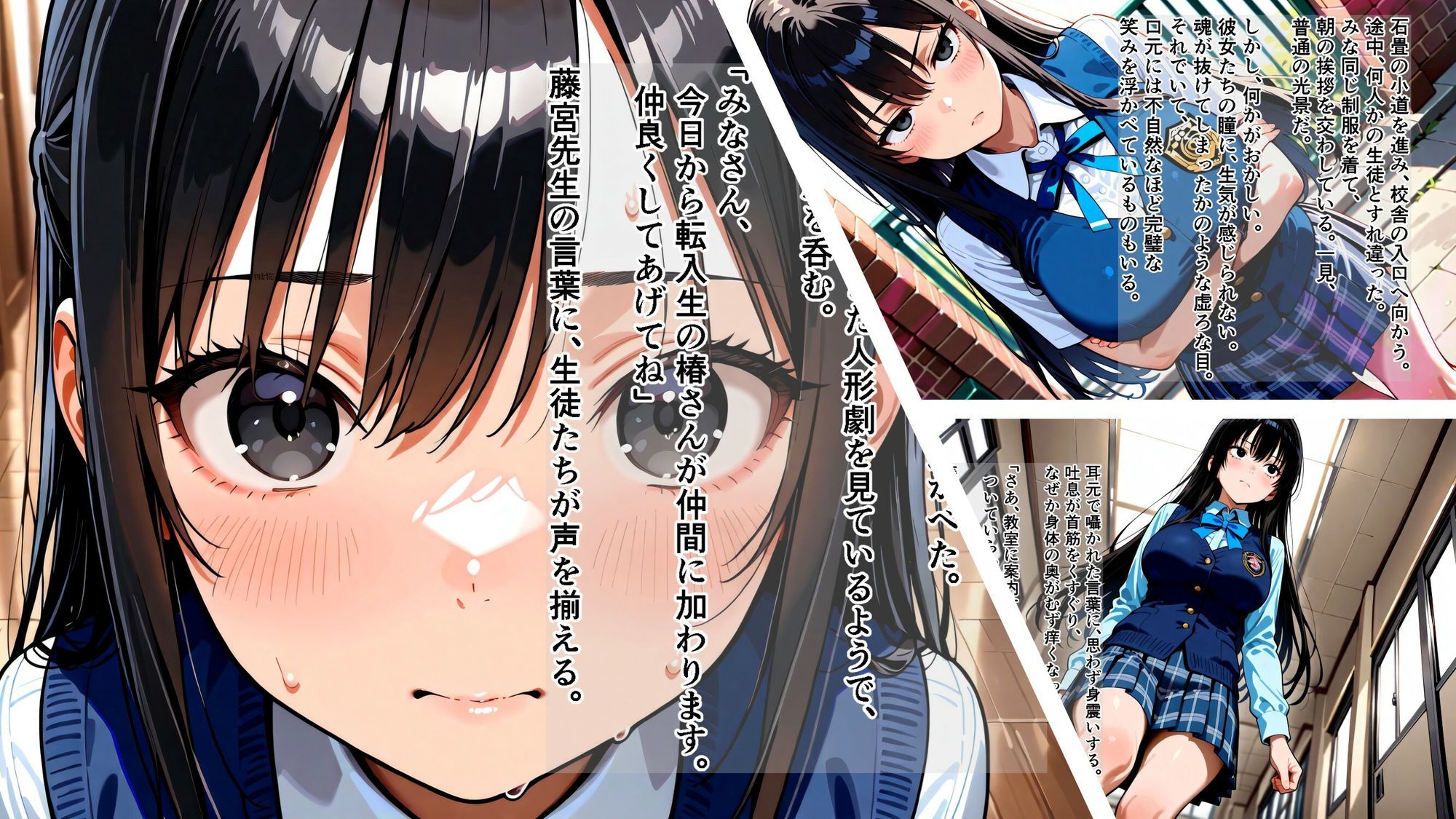 退魔師衣里の潜入任務〜淫魔に支配された女学園と失踪事件の真相〜Part.1 サンプル8ページ目
