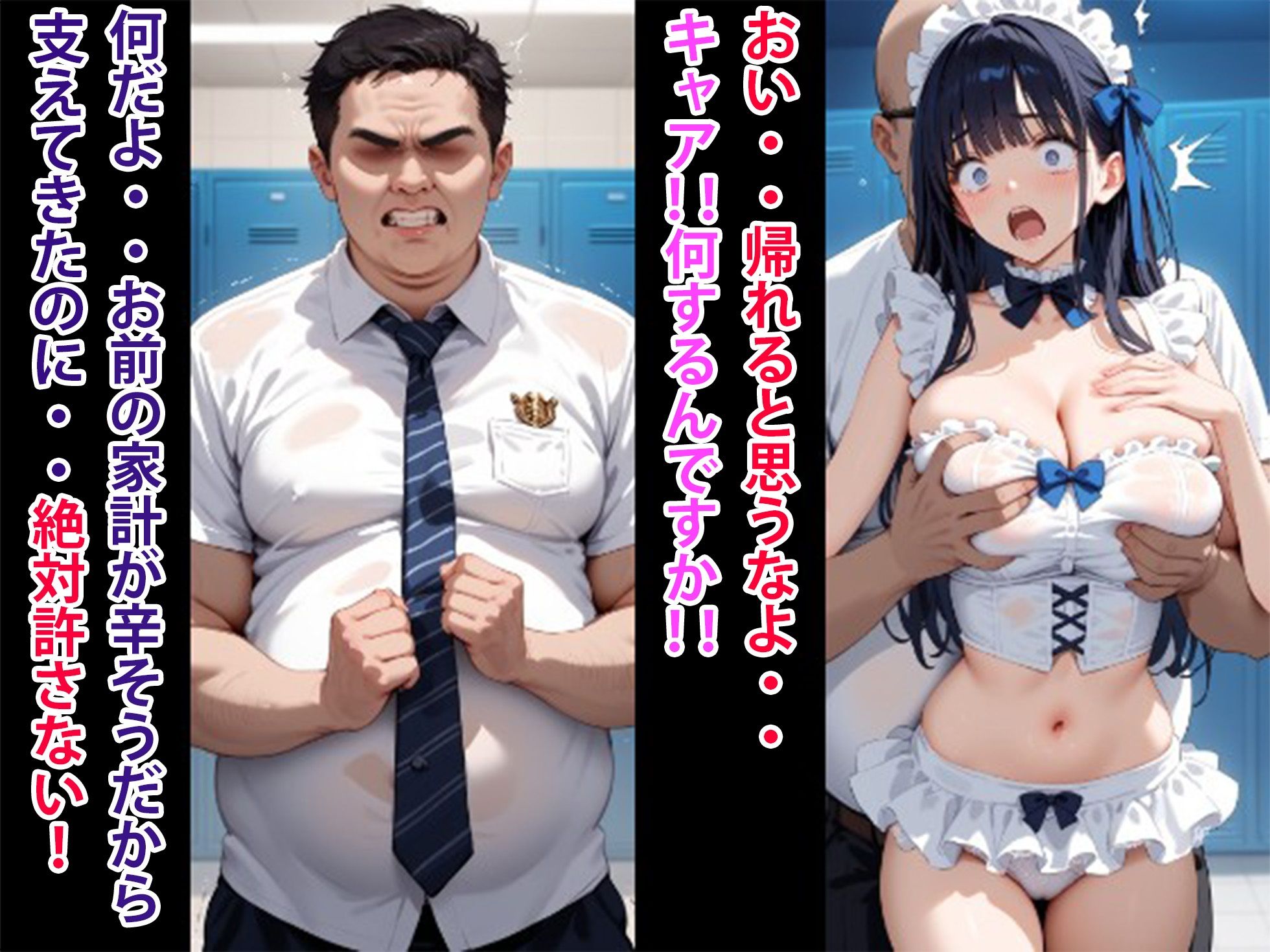 バイト先の18歳に告白したら、失恋したので俺のオナホにした話 前編 サンプル6ページ目