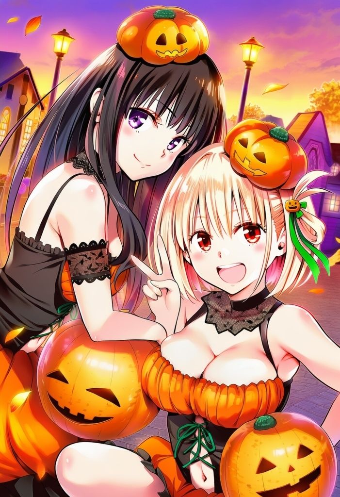 パンプキン・ナイトは朝まで一緒（はーと）  千○×た○な サンプル5ページ目