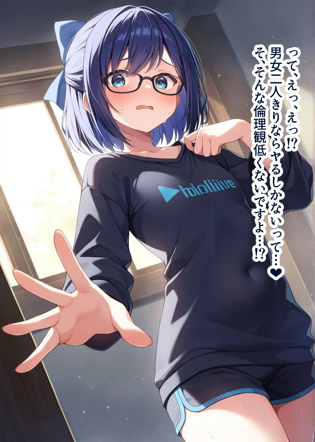 推しのVとセックスする話【友〇A】 サンプル4ページ目