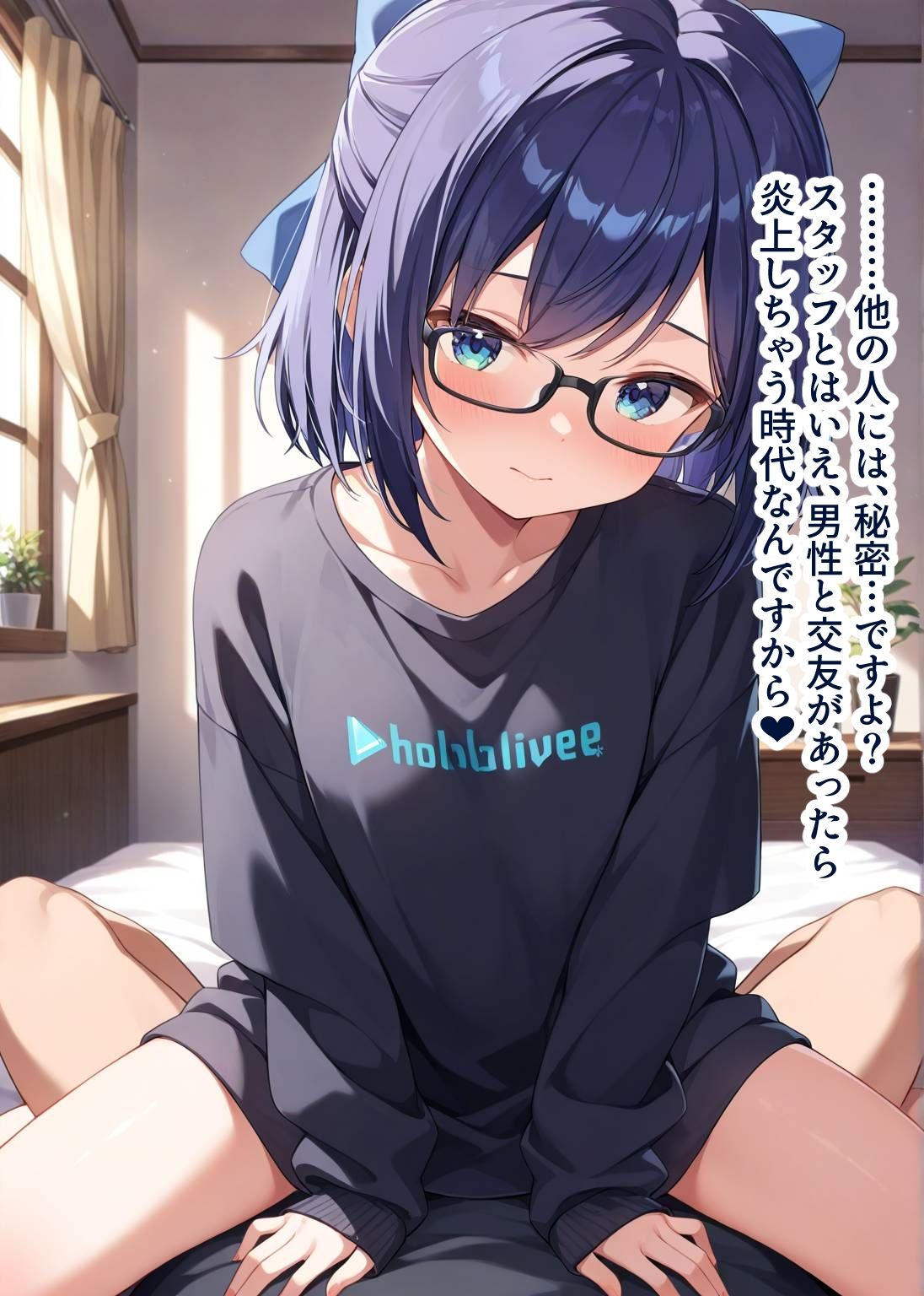 推しのVとセックスする話【友〇A】 サンプル5ページ目