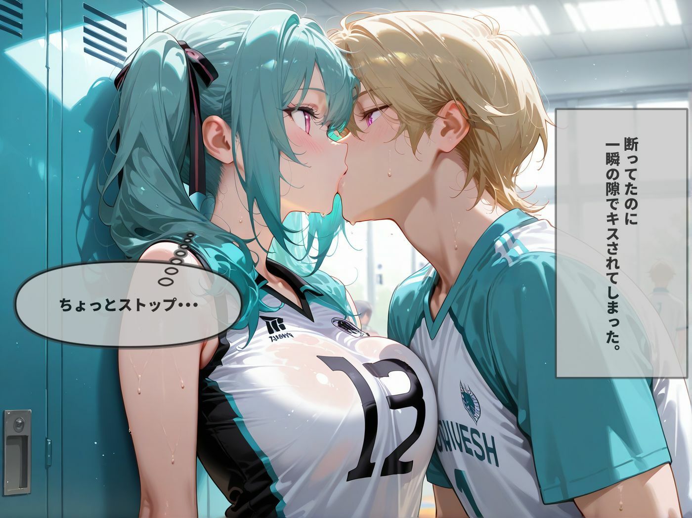 【NTR】バレー部の清楚系キャプテンがDQN先輩の性奴●になった一部始終 サンプル2ページ目