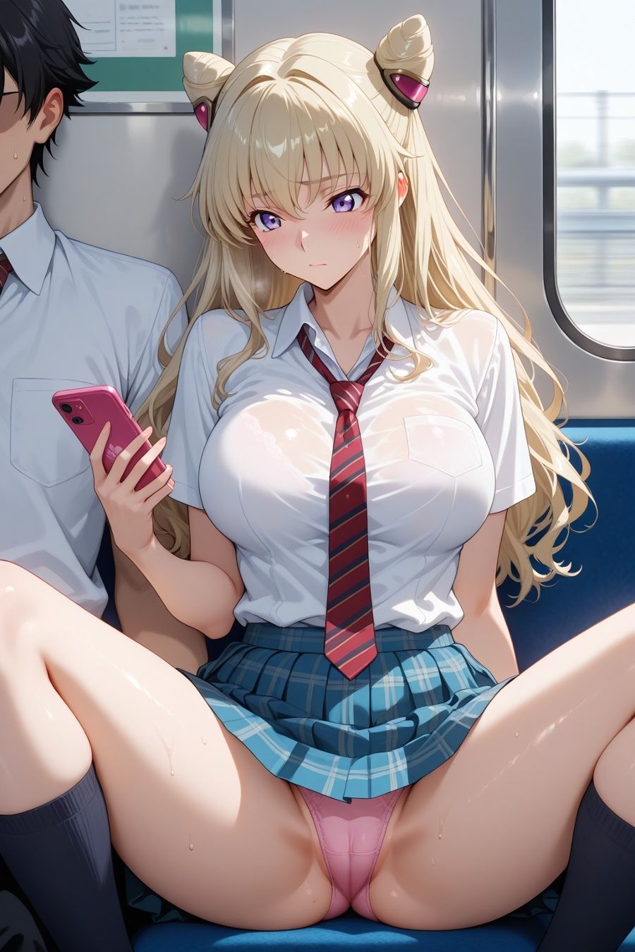 いいなり女子校生の日常  〜コード〇アス編〜 サンプル4ページ目