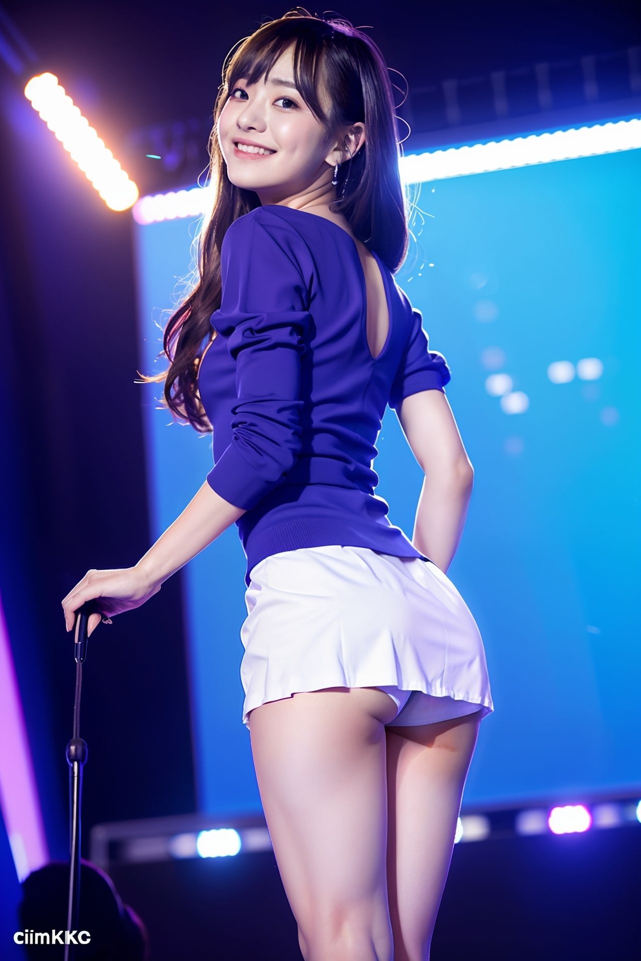 アンダースコートを忘れてしまった！  〜アイドル編〜 サンプル1ページ目
