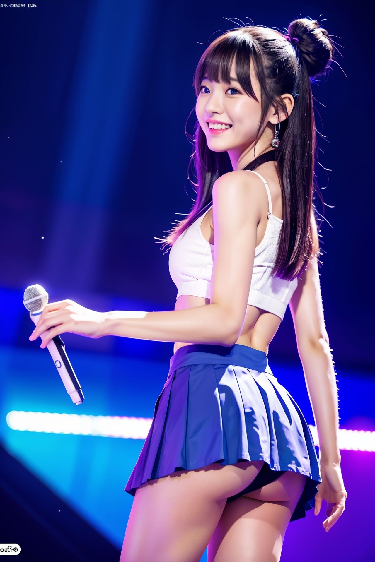アンダースコートを忘れてしまった！  〜アイドル編〜 サンプル4ページ目