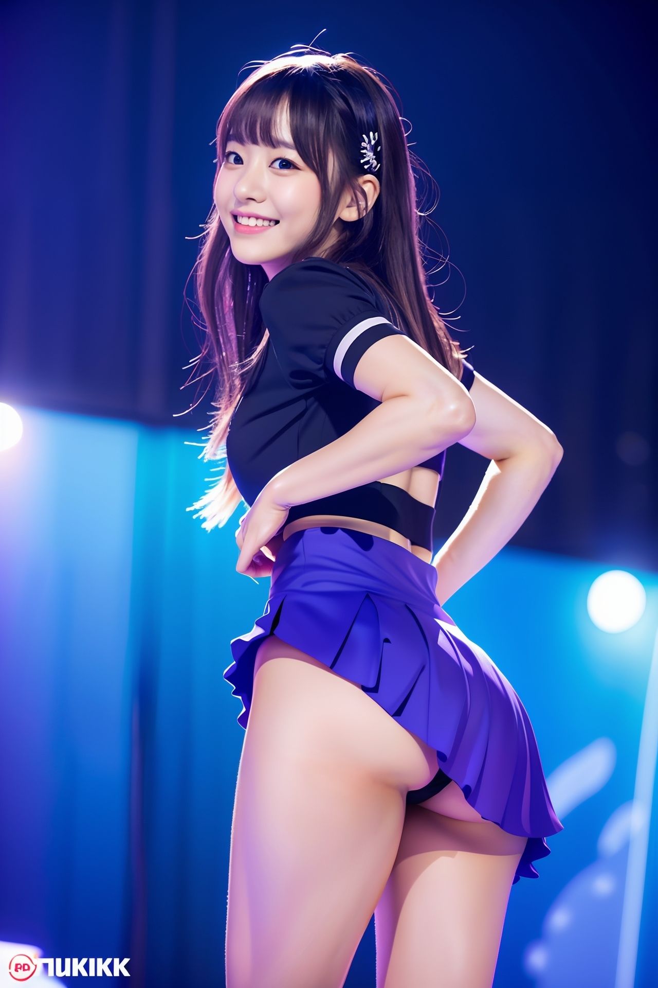 アンダースコートを忘れてしまった！  〜アイドル編〜 サンプル5ページ目