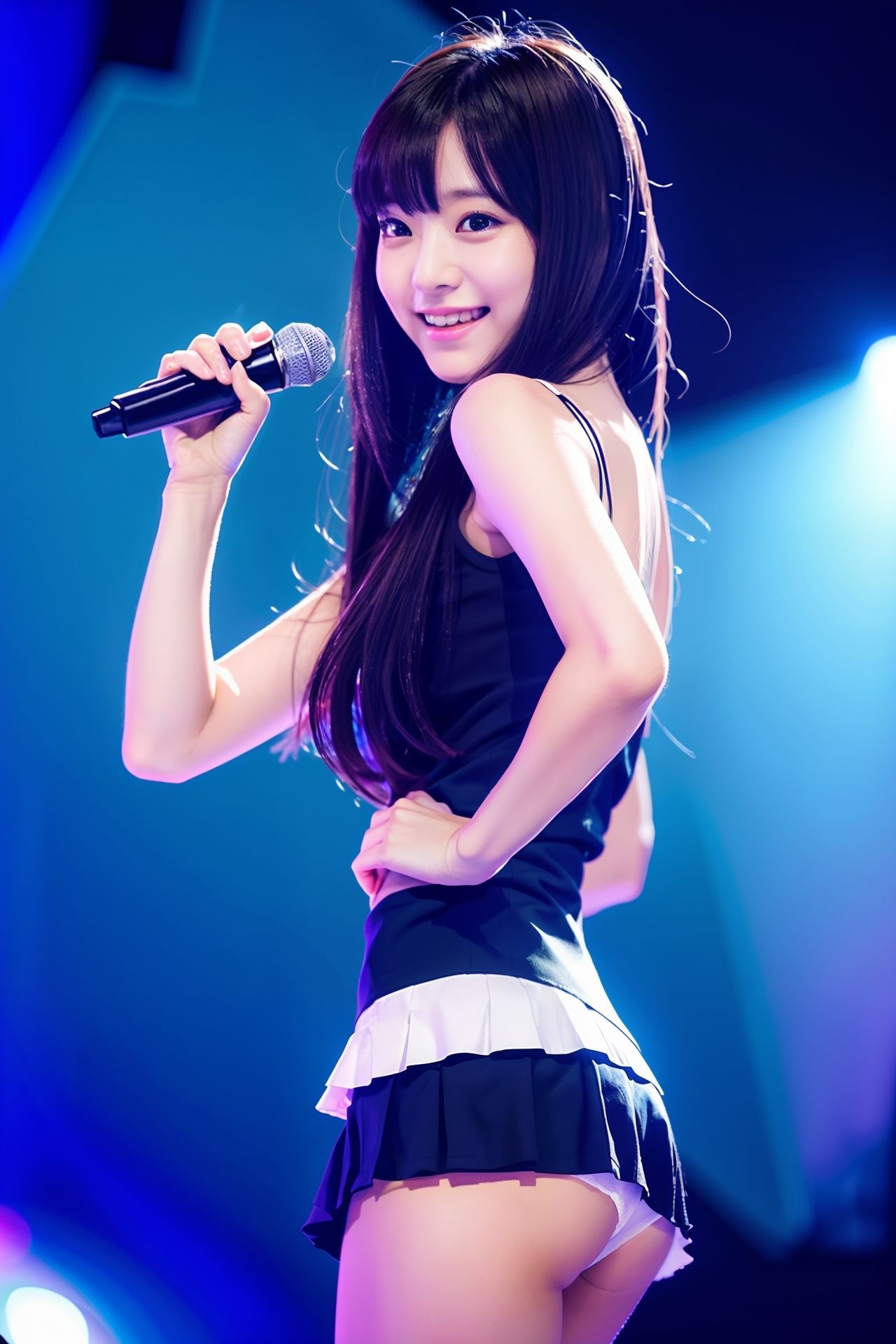 アンダースコートを忘れてしまった！  〜アイドル編〜 サンプル7ページ目