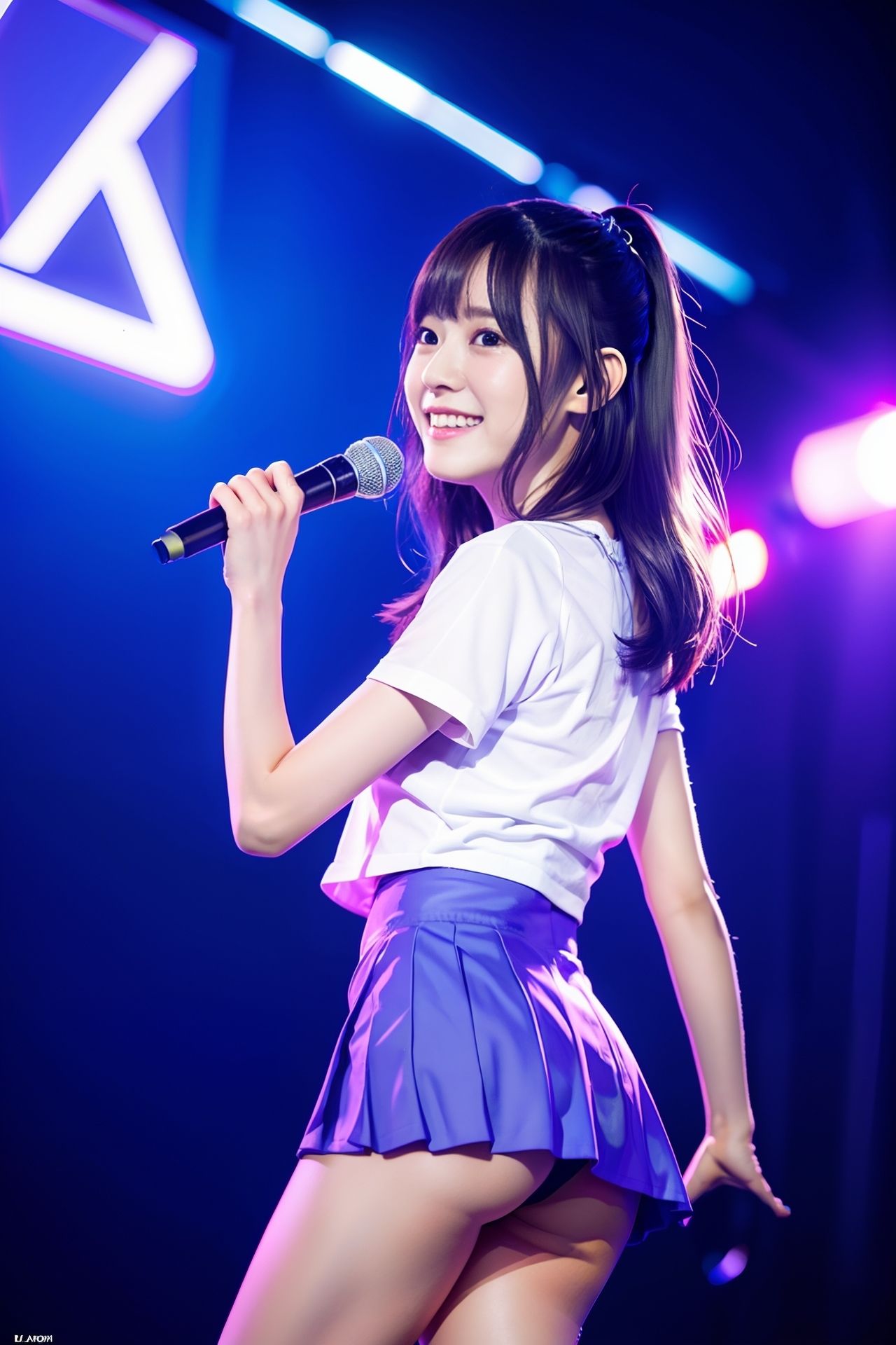 アンダースコートを忘れてしまった！  〜アイドル編〜 サンプル8ページ目