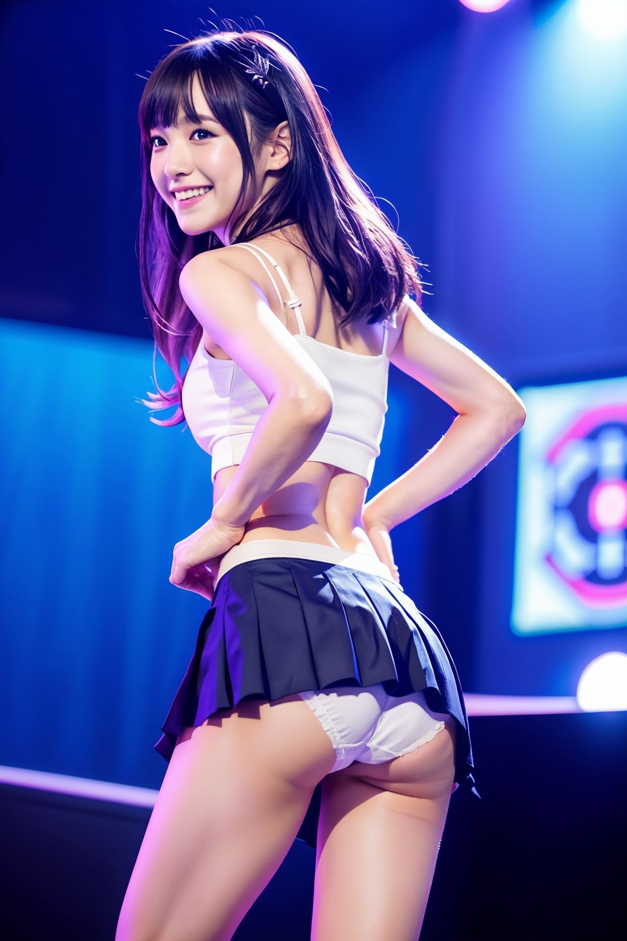アンダースコートを忘れてしまった！  〜アイドル編〜 サンプル10ページ目