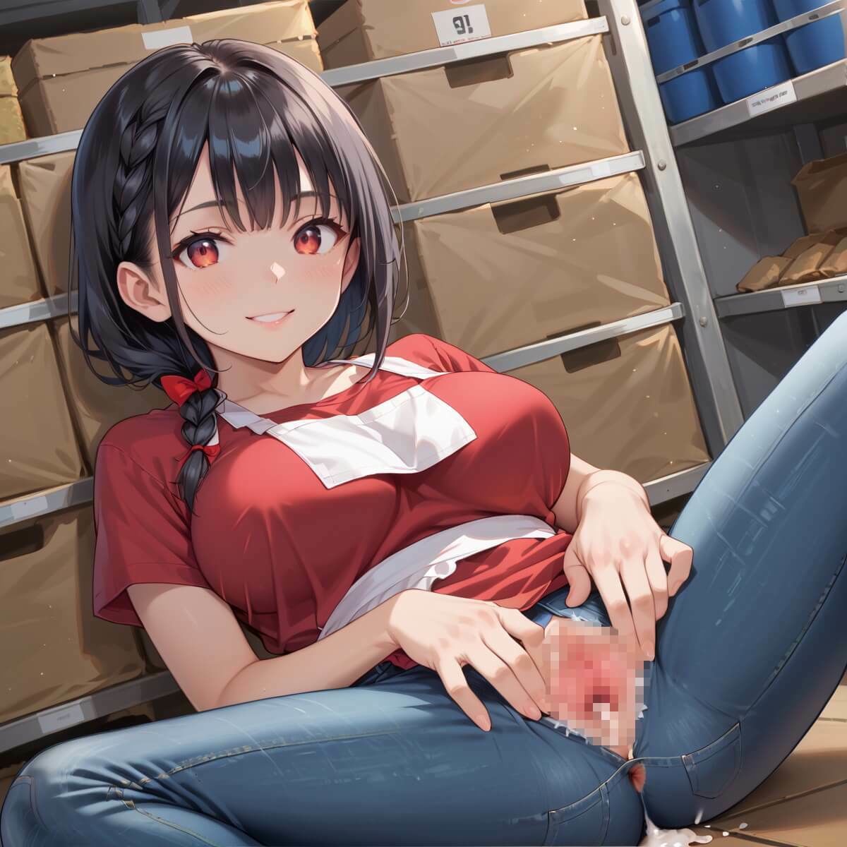 倉庫バイトが神すぎた！！〜エロエロバイトお姉さんと一緒！〜8【厳選CG220枚収録】 サンプル8ページ目