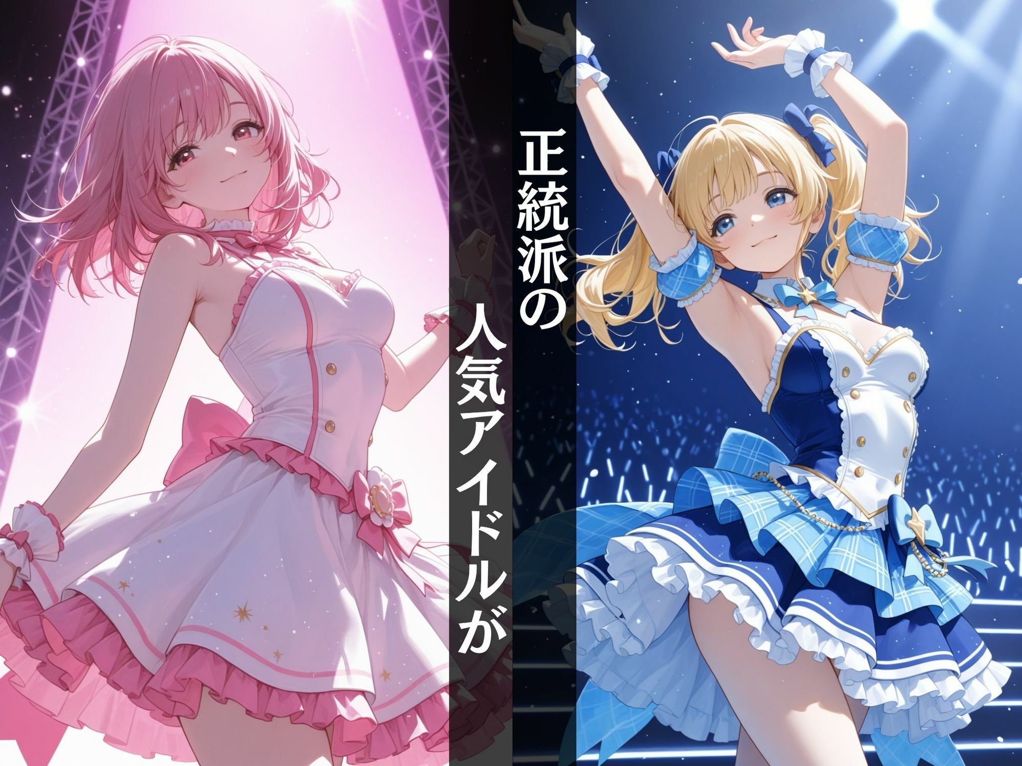 【アイドル】  みんなの前でおっぱい丸出し〜本当にヤれるアイドル〜 サンプル1ページ目