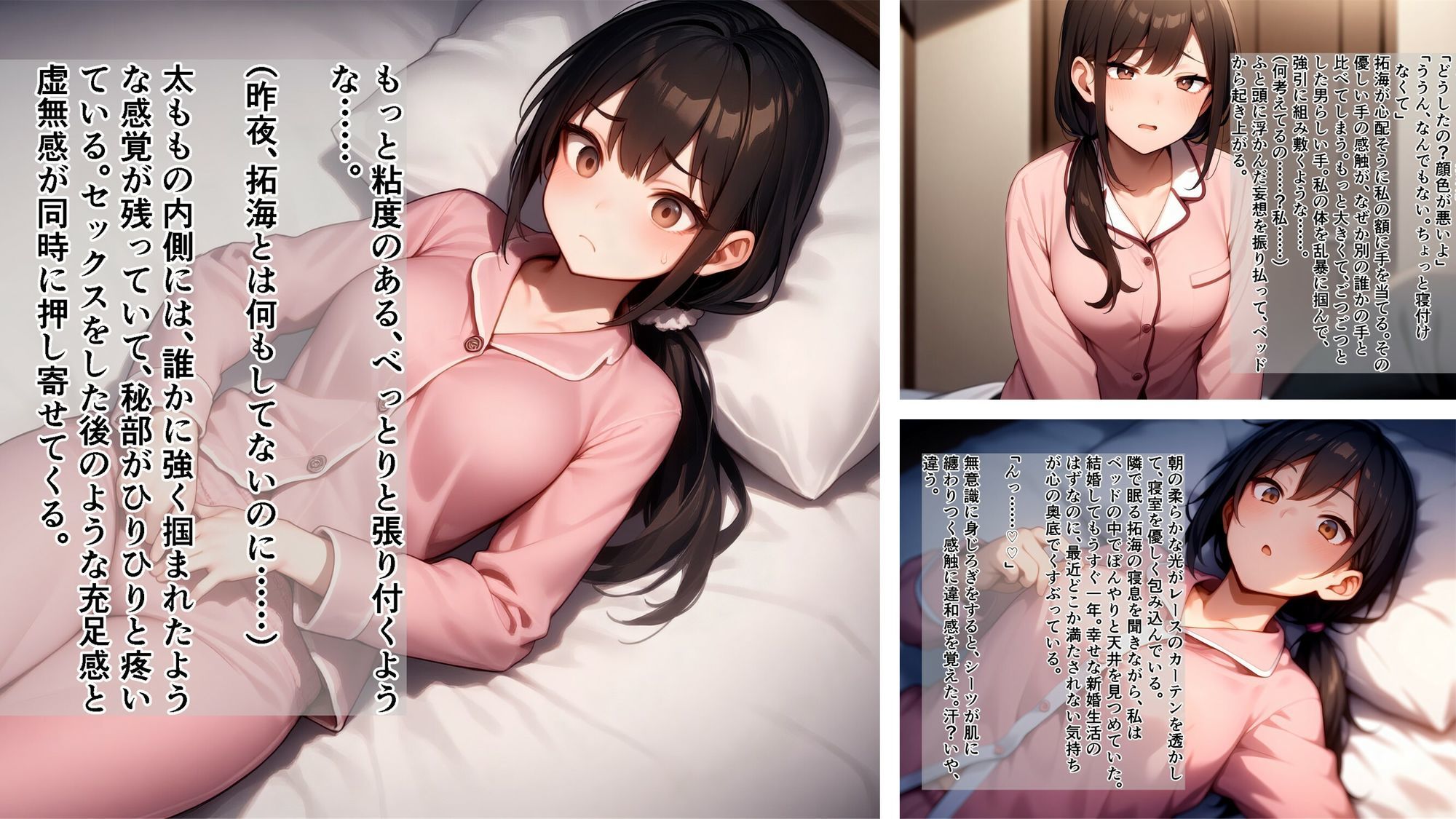 【サイミンカイヘン】NTR催●アプリ 〜妻:柚夏が上司の雌奴●になった理由〜 サンプル8ページ目