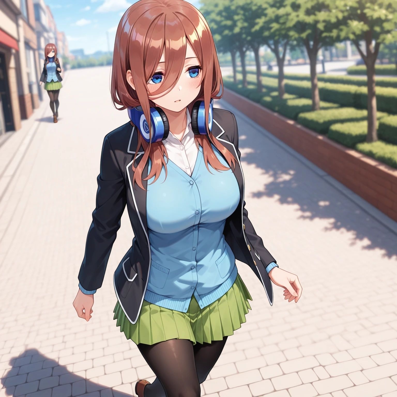 五等分のセフレ  中野〇玖  AIイラスト集  一緒にお風呂入らない？ サンプル2ページ目