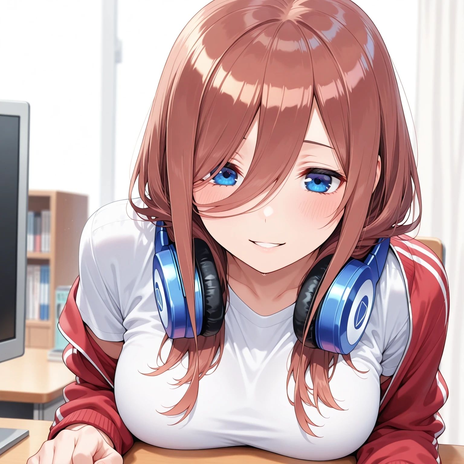 五等分のセフレ  中野〇玖  AIイラスト集  一緒にお風呂入らない？ サンプル6ページ目