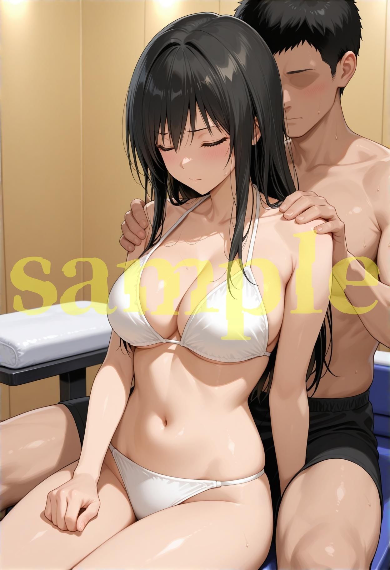 悪徳セクハラマッサージ店 古〇川唯編 サンプル1ページ目