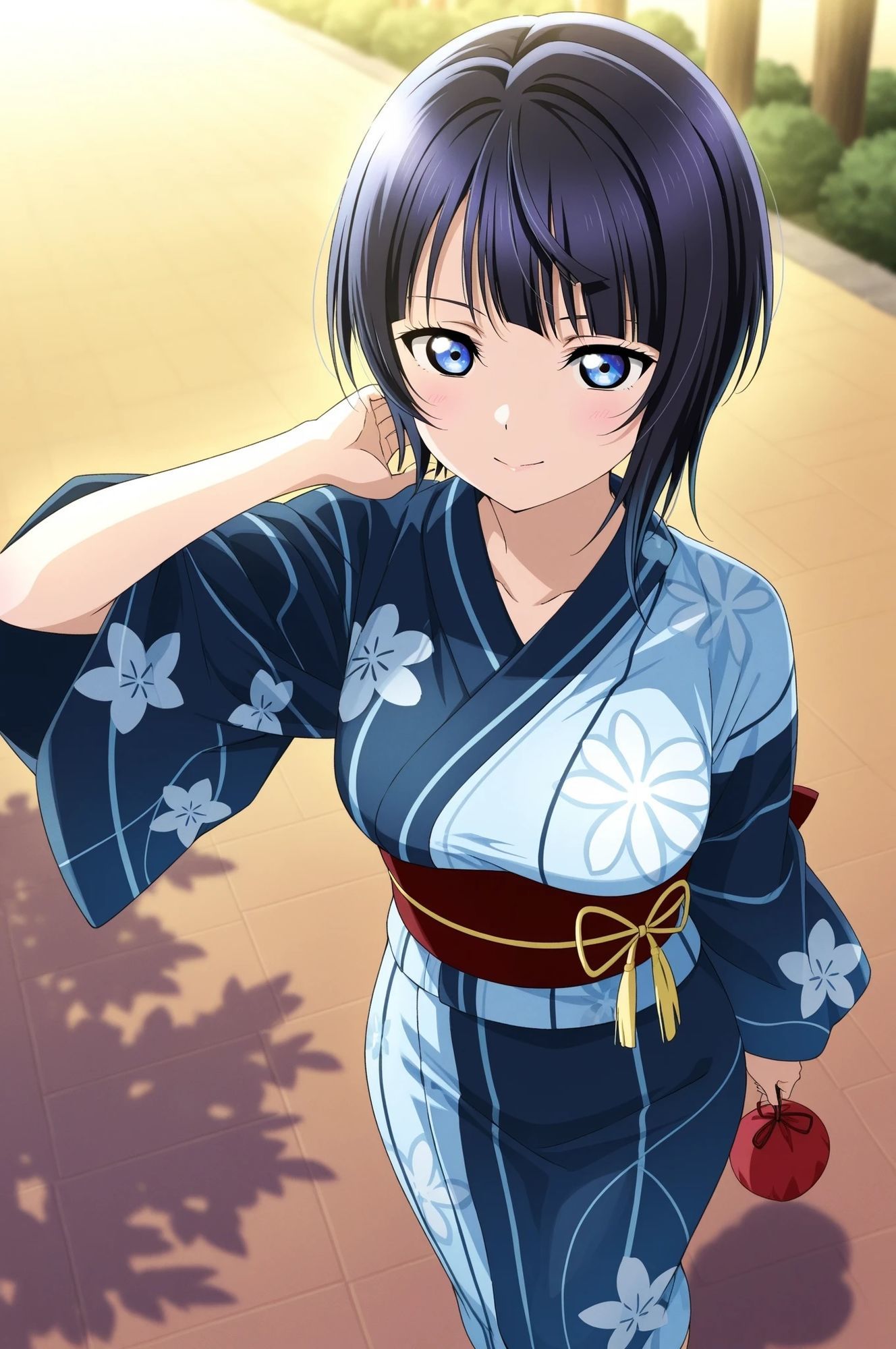 虹かけ誌   ラブライブ！  イラスト集29 朝香果林    また…するの？ サンプル6ページ目