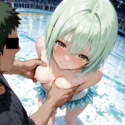 スポーツ女子セクシーイラスト集『女子スケート選手野々山奏』 サンプル6ページ目