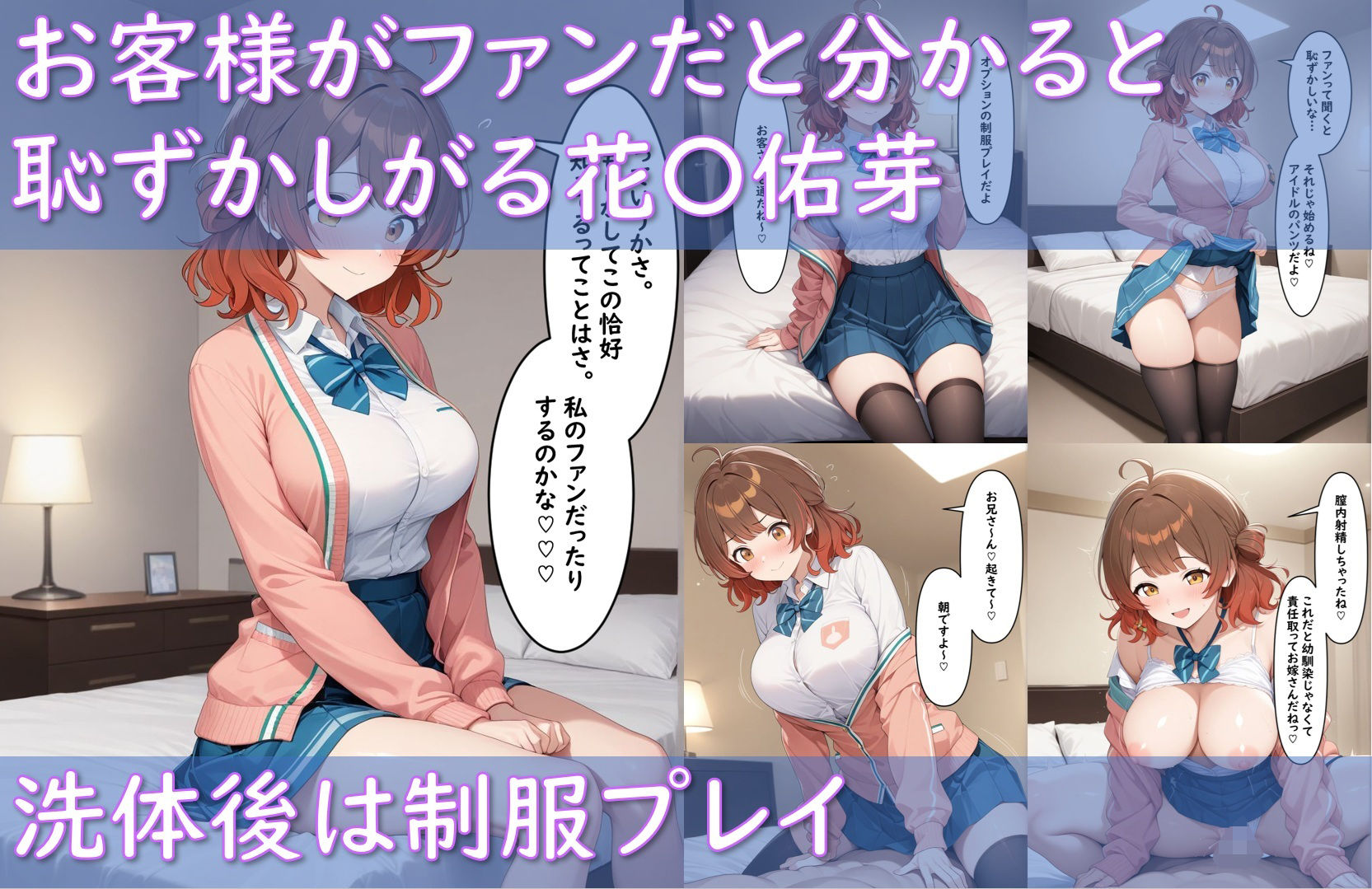 最高級風俗嬢_花〇佑芽〜業界初挑戦でソープデビュー〜 サンプル4ページ目